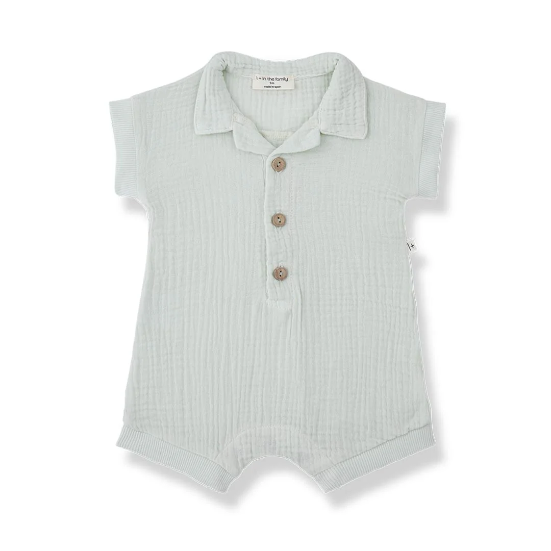 1+ in the family Vittorio Jumpsuit - Pale Aqua