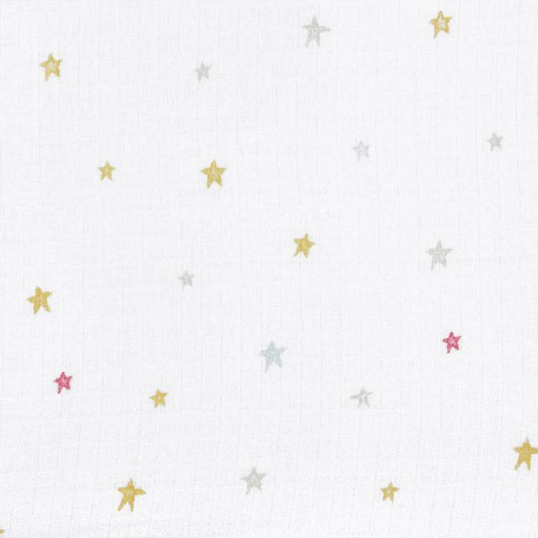 aden + anais Essentials Cotton Muslin Swaddle Blankets 2pk - Elephant Circus - Image 5