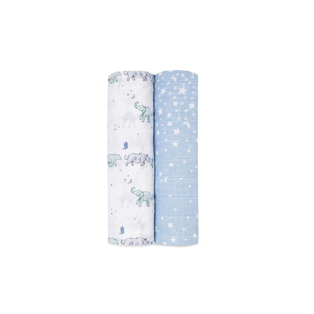 aden + anais Muslin Swaddles - Rising Star - 2 Pack