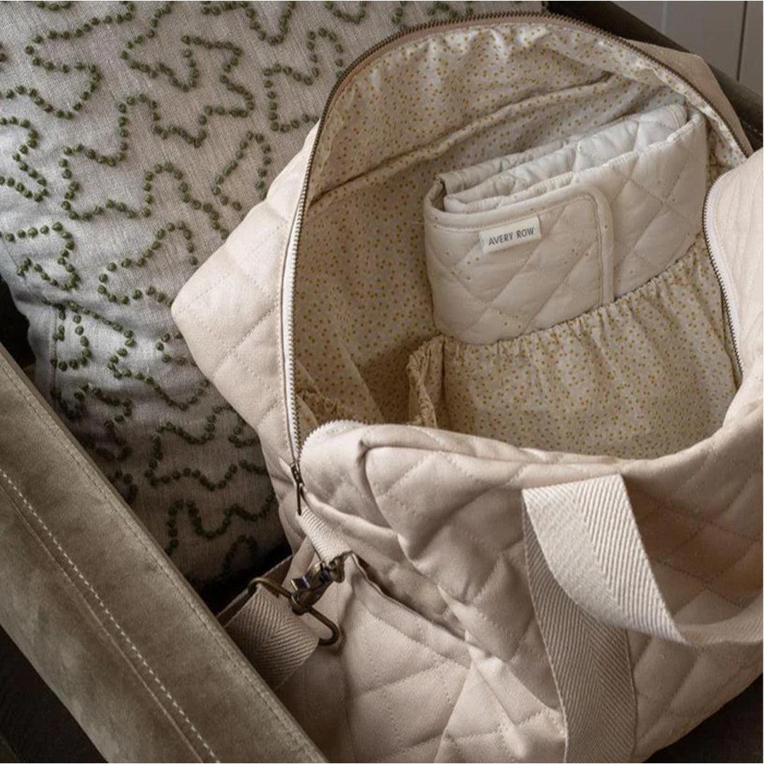 Avery Row Baby Changing Bag - Natural - Image 10