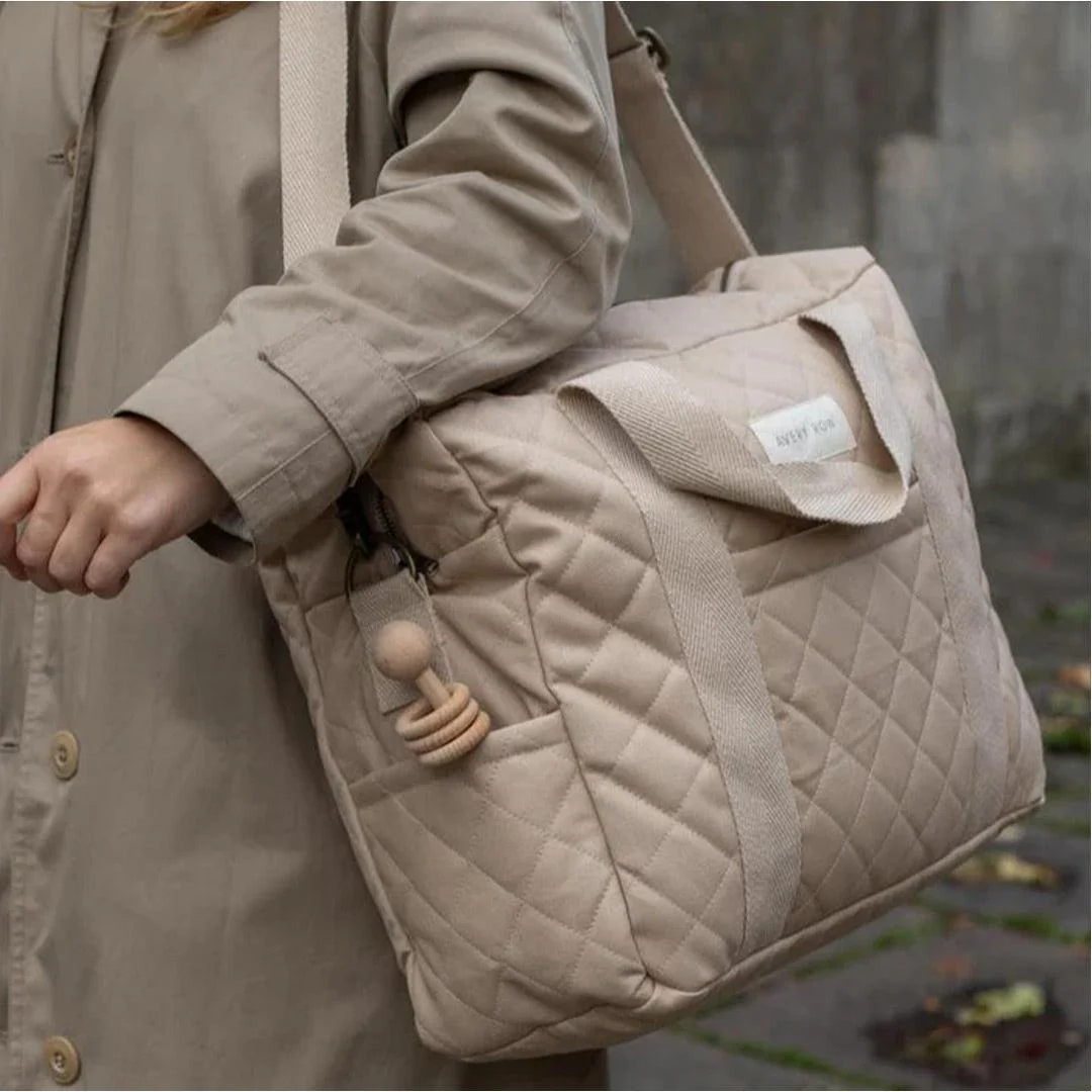 Avery Row Baby Changing Bag - Natural - Image 4