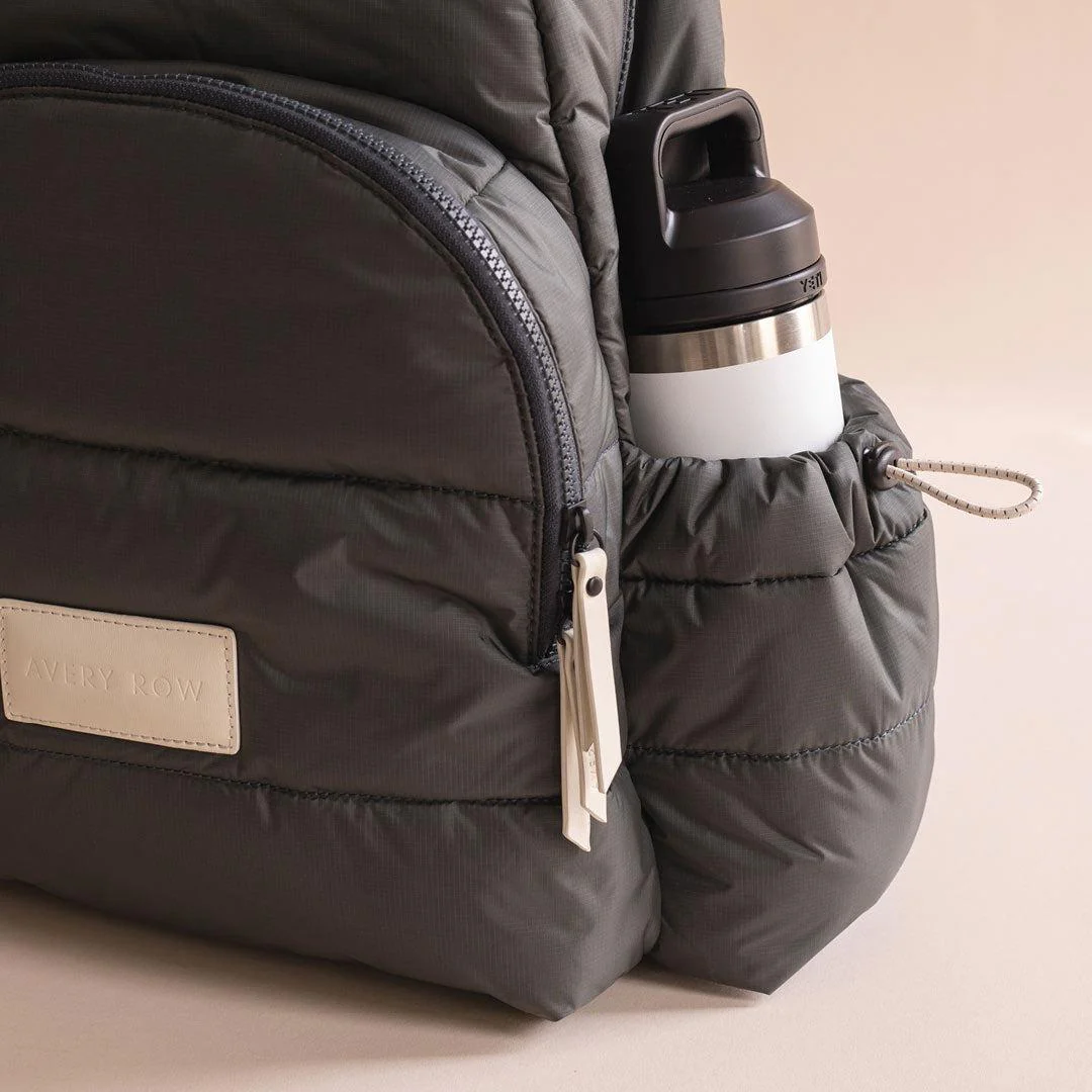 Avery Row Changing Backpack  - Soft Black - Image 2