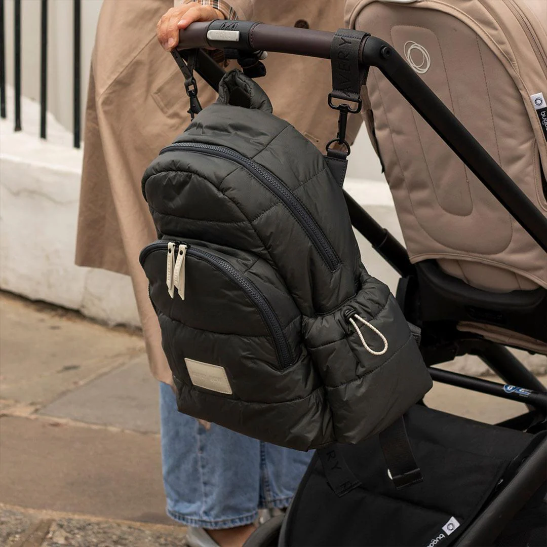 Avery Row Changing Backpack  - Soft Black - Image 7