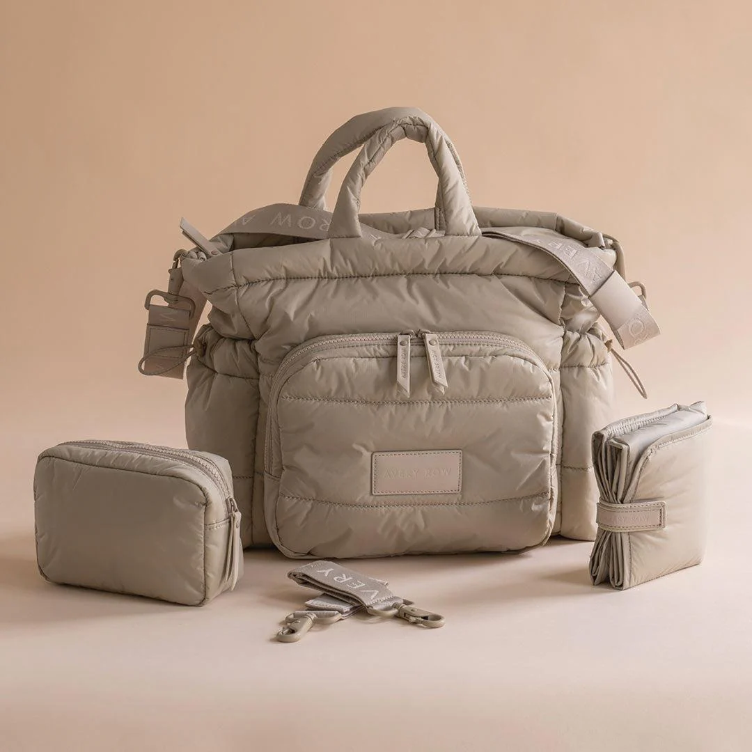 Avery Row Changing Tote Bag  - Oyster - Image 3
