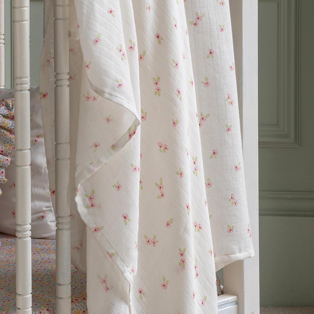 Avery Row Muslin Swaddle - Anemone - Image 2