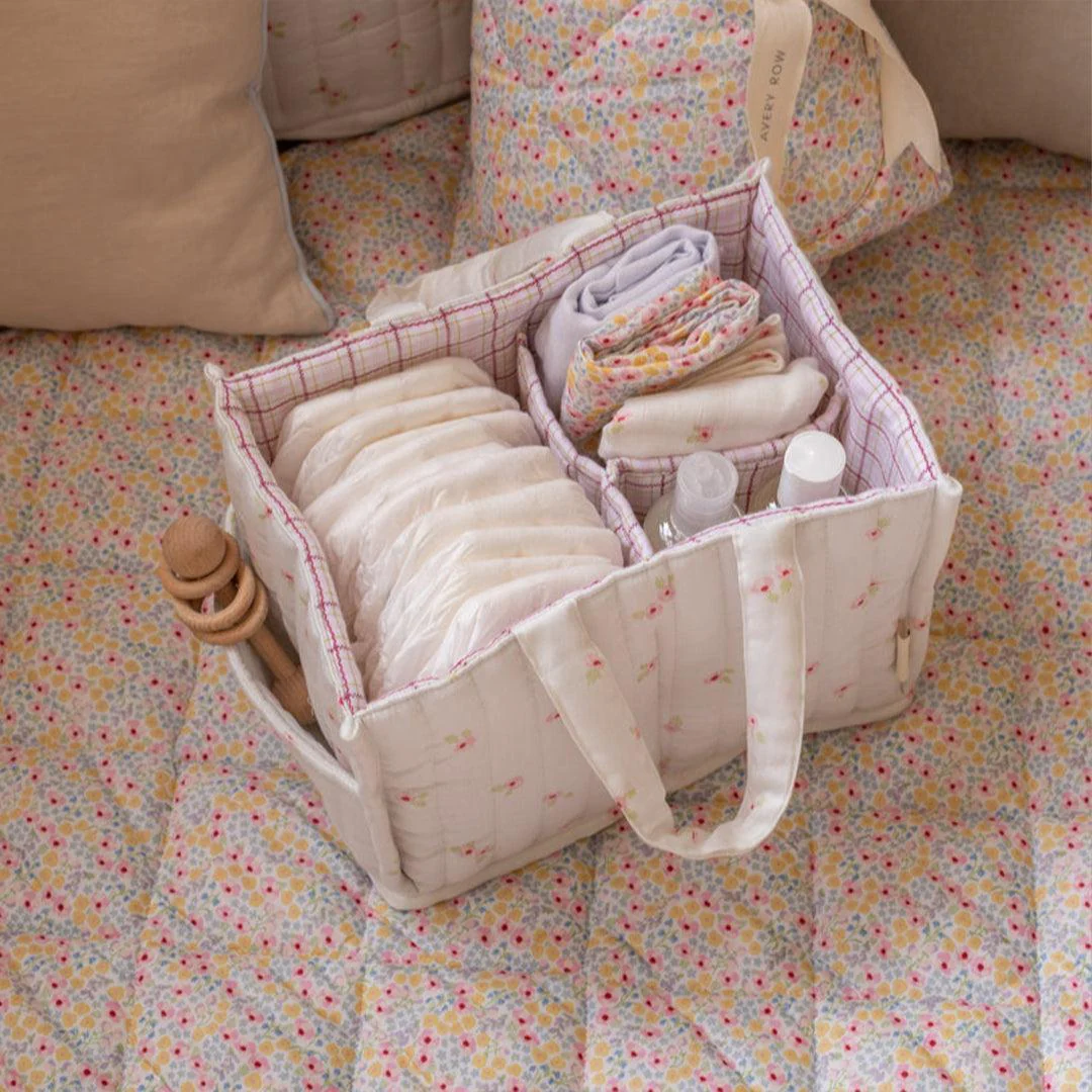 Avery Row Nappy Caddy - Anemone - Image 5
