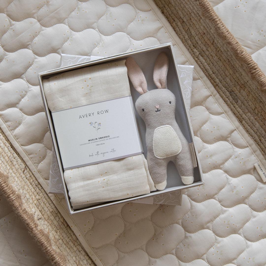 Avery Row Swaddle & Cuddle Gift Set - Chamomile - Image 2