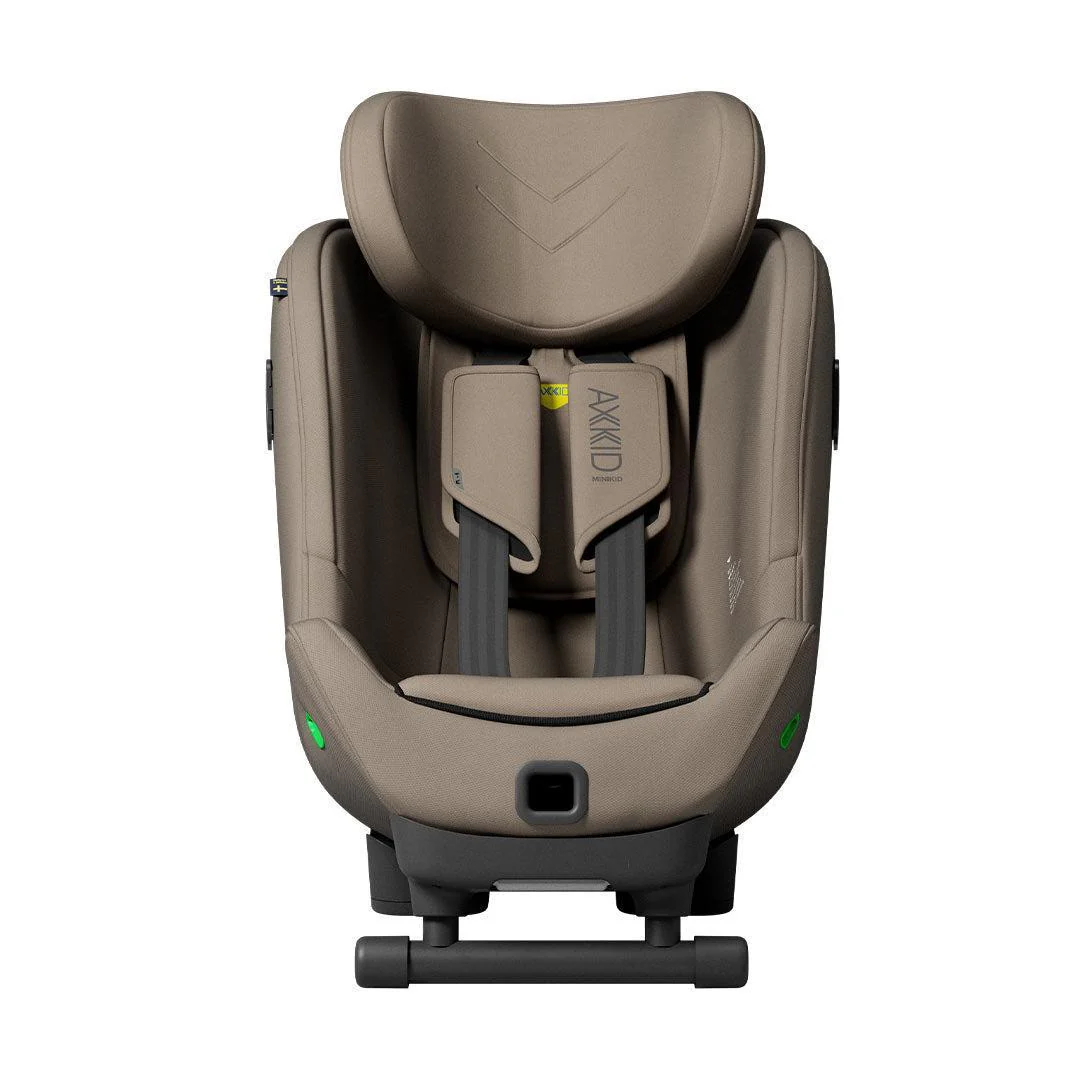 Axkid Minikid 4 Max Car Seat - Driftwood Beige - Image 8