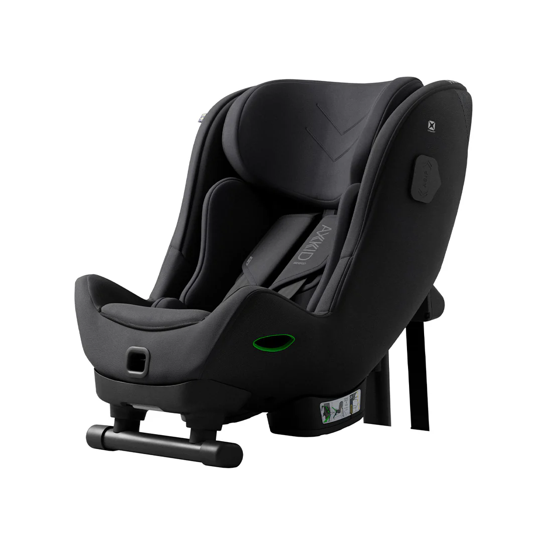 Axkid Minikid 4 Max Car Seat - Coastal Storm Black - Image 8