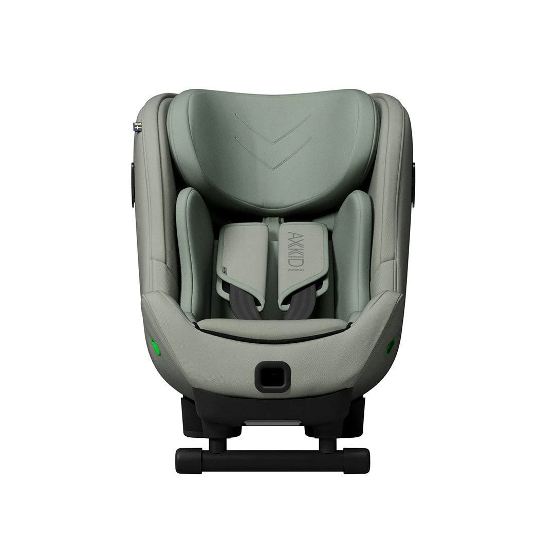 Axkid Minikid 4 Max Car Seat - Nordic Bloom Green - Image 10
