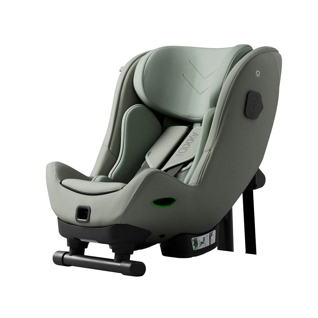 Axkid Minikid 4 Max Car Seat - Nordic Bloom Green - Image 8