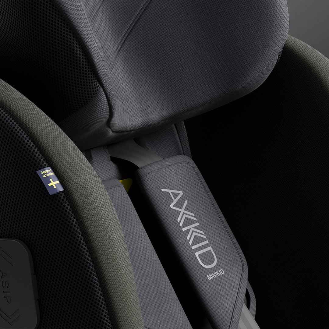 Axkid Minikid 4 Pro Car Seat - Forest Moss Green - Image 3