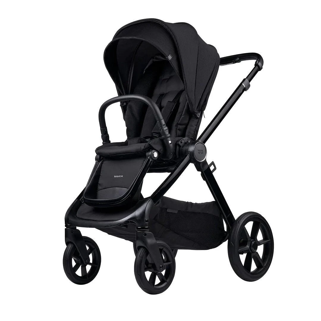 Bababing Raffi MKII Pushchair & Carrycot - Satin Black - Image 10