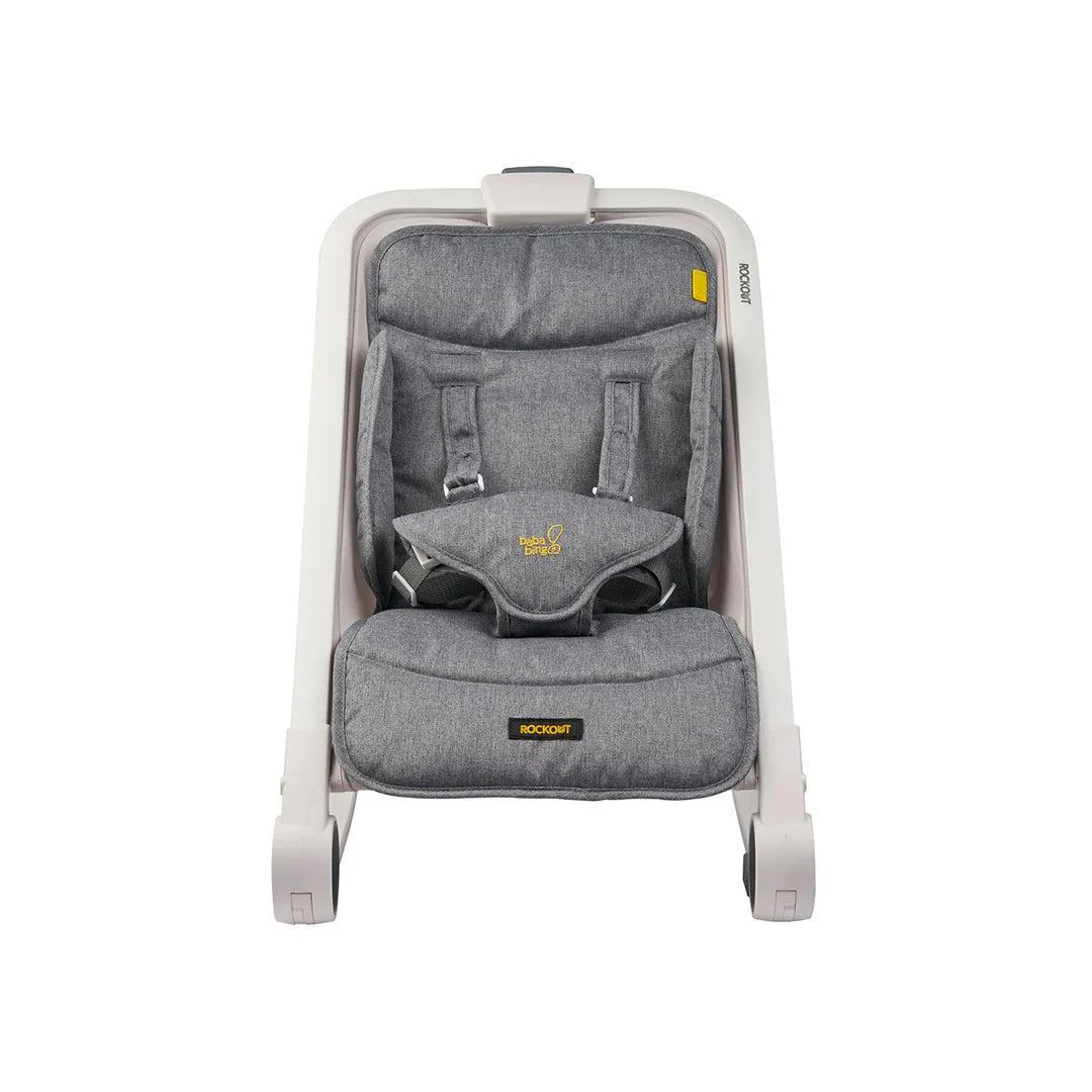 Bababing Rockout Baby Rocker - Grey Marl - Image 8
