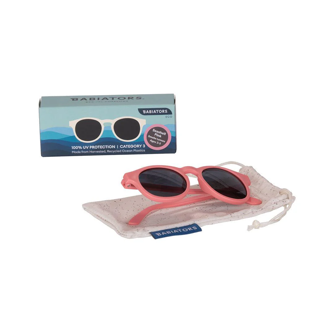 Babiators Eco Original Keyhole Sunglasses - Seashell Pink - Image 2