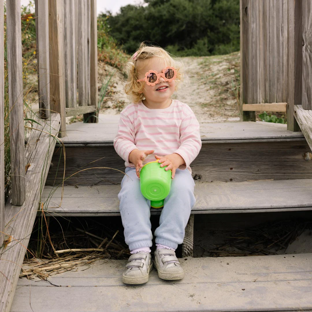 Babiators Polarised Flower Sunglasses - Peachy Keen - Image 2