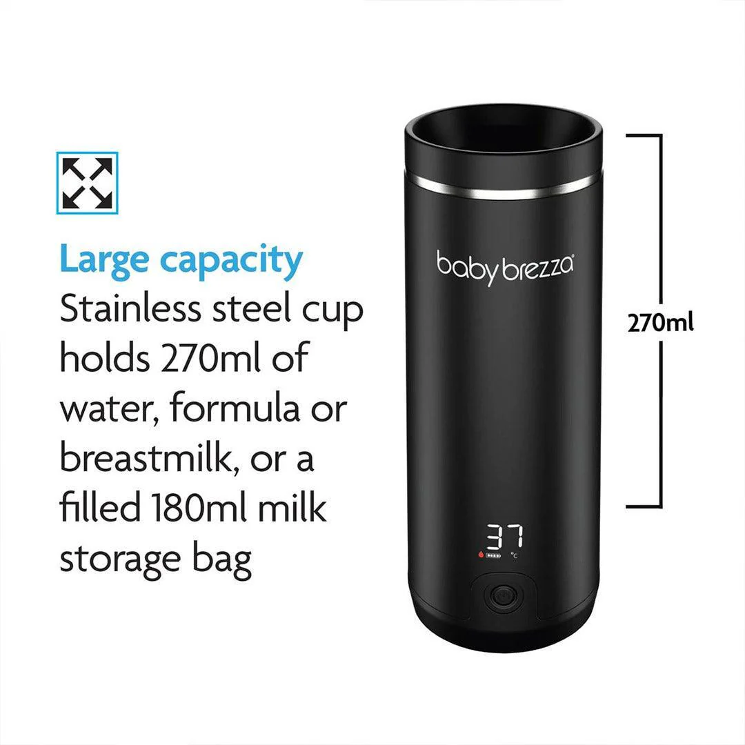Baby Brezza Superfast Portable Bottle Warmer - Black - Image 6