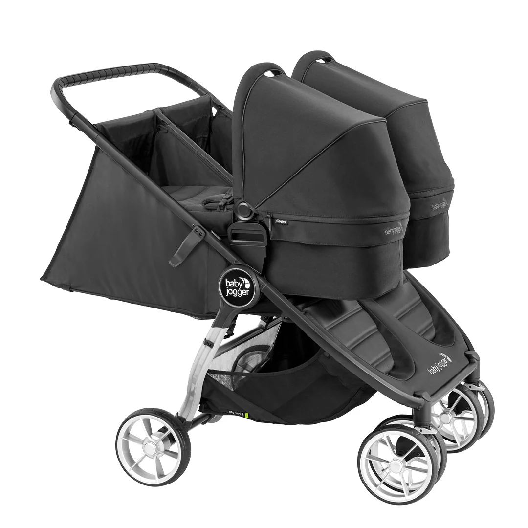 Baby Jogger City Mini 2/GT2 Double Carrycot - Opulent Black - Image 5