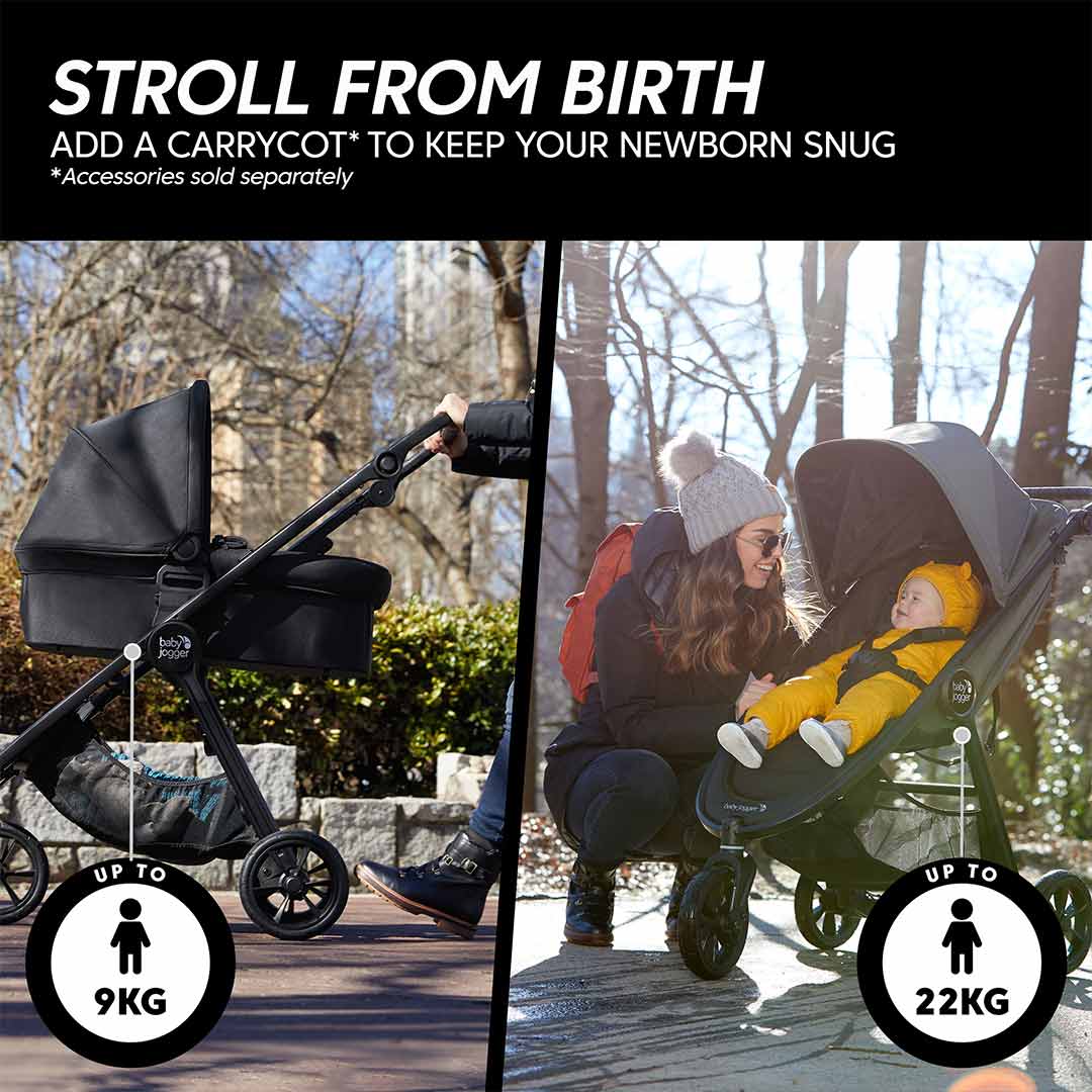 Baby Jogger City Mini GT2 Stroller - Stone Grey - Image 3