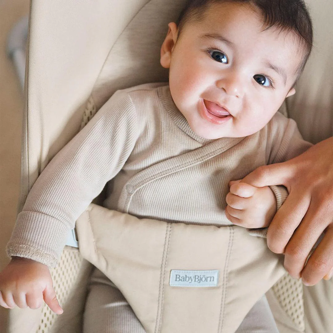 BabyBjörn Balance Soft Tri Fabric - Light Beige - Image 9