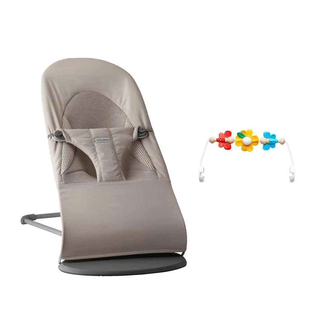 BabyBjorn Balance Soft Tri-Fabric - Sand Gray - Image 11