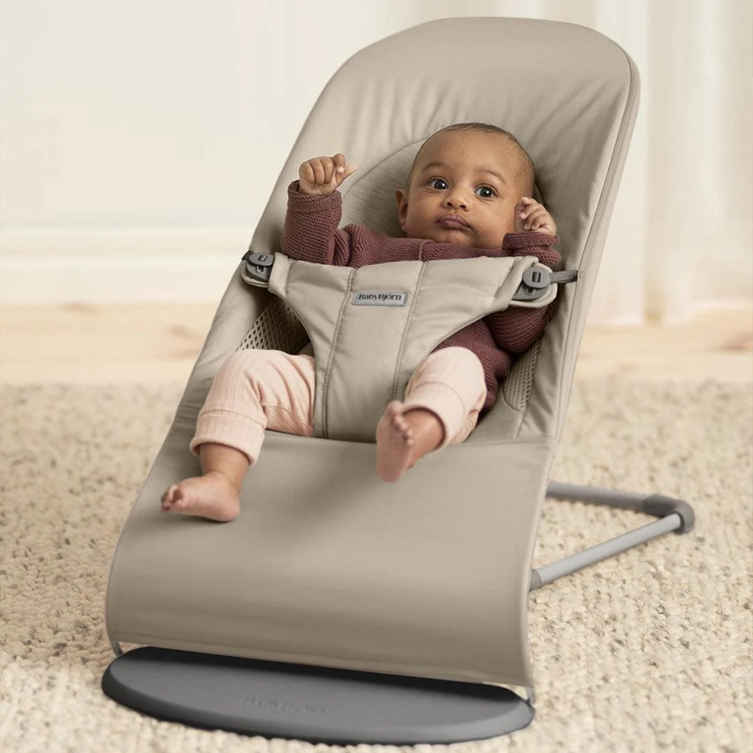 BabyBjorn Balance Soft Tri-Fabric - Sand Gray - Image 3