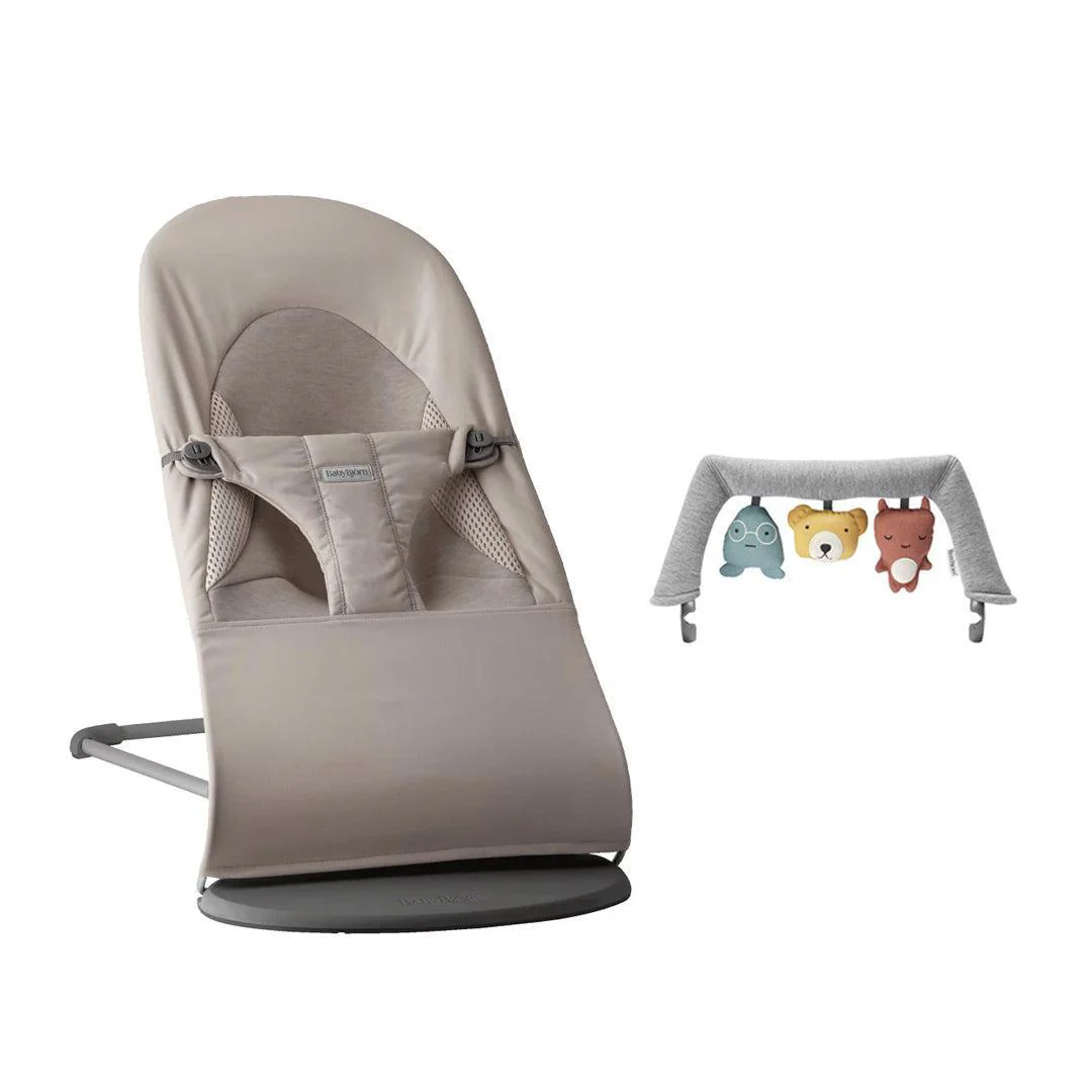 BabyBjorn Balance Soft Tri-Fabric - Sand Gray - Image 6