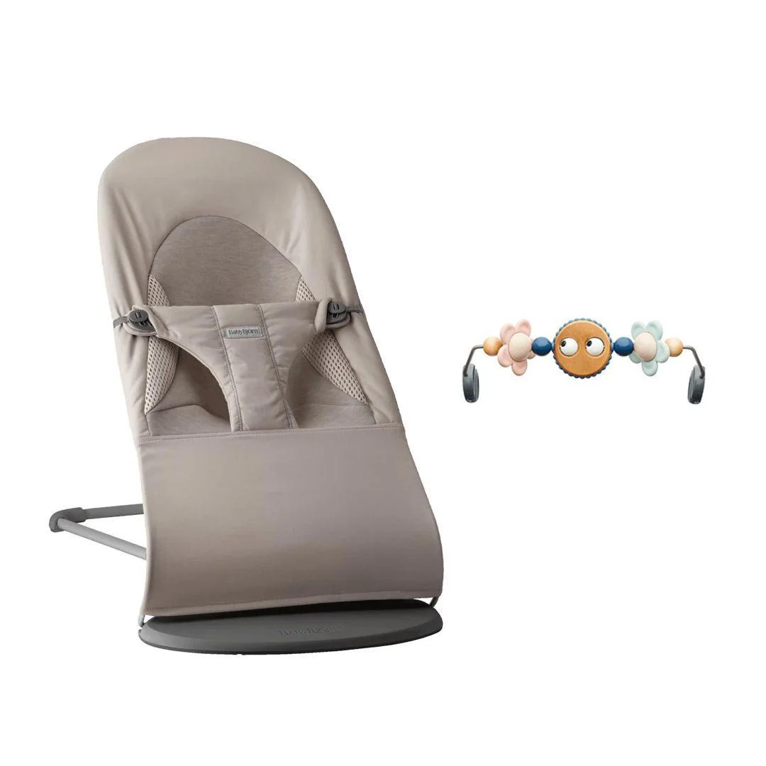 BabyBjorn Balance Soft Tri-Fabric - Sand Gray - Image 7