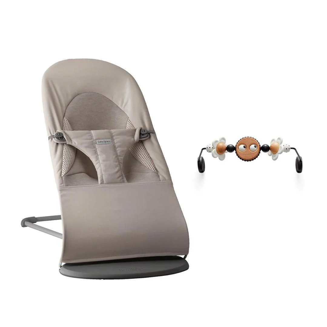 BabyBjorn Balance Soft Tri-Fabric - Sand Gray - Image 8