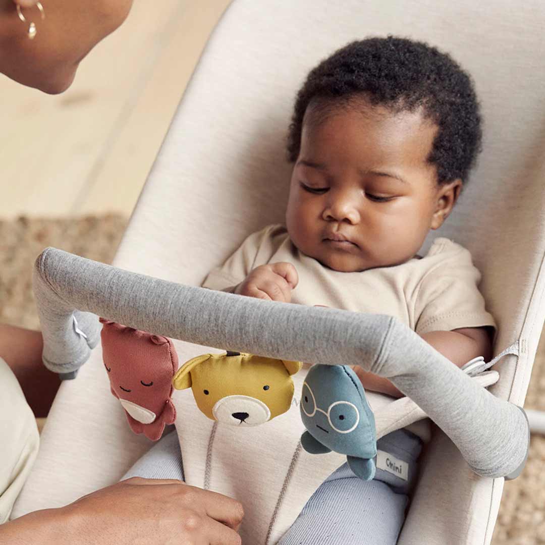 BabyBjorn Bouncer Bliss - 3D Jersey - Light Beige - Image 6