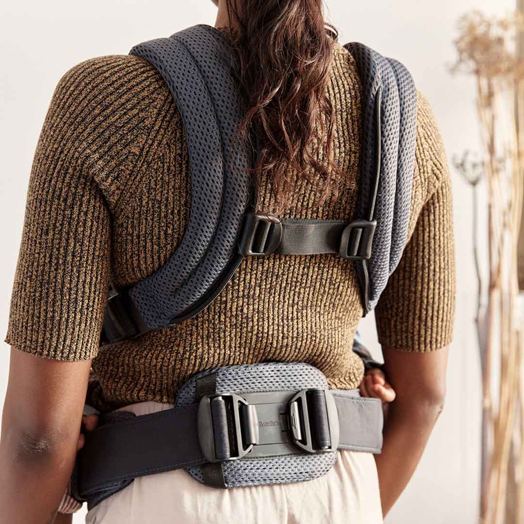 BabyBjorn Harmony 3D Mesh Baby Carrier - Anthracite - Image 8