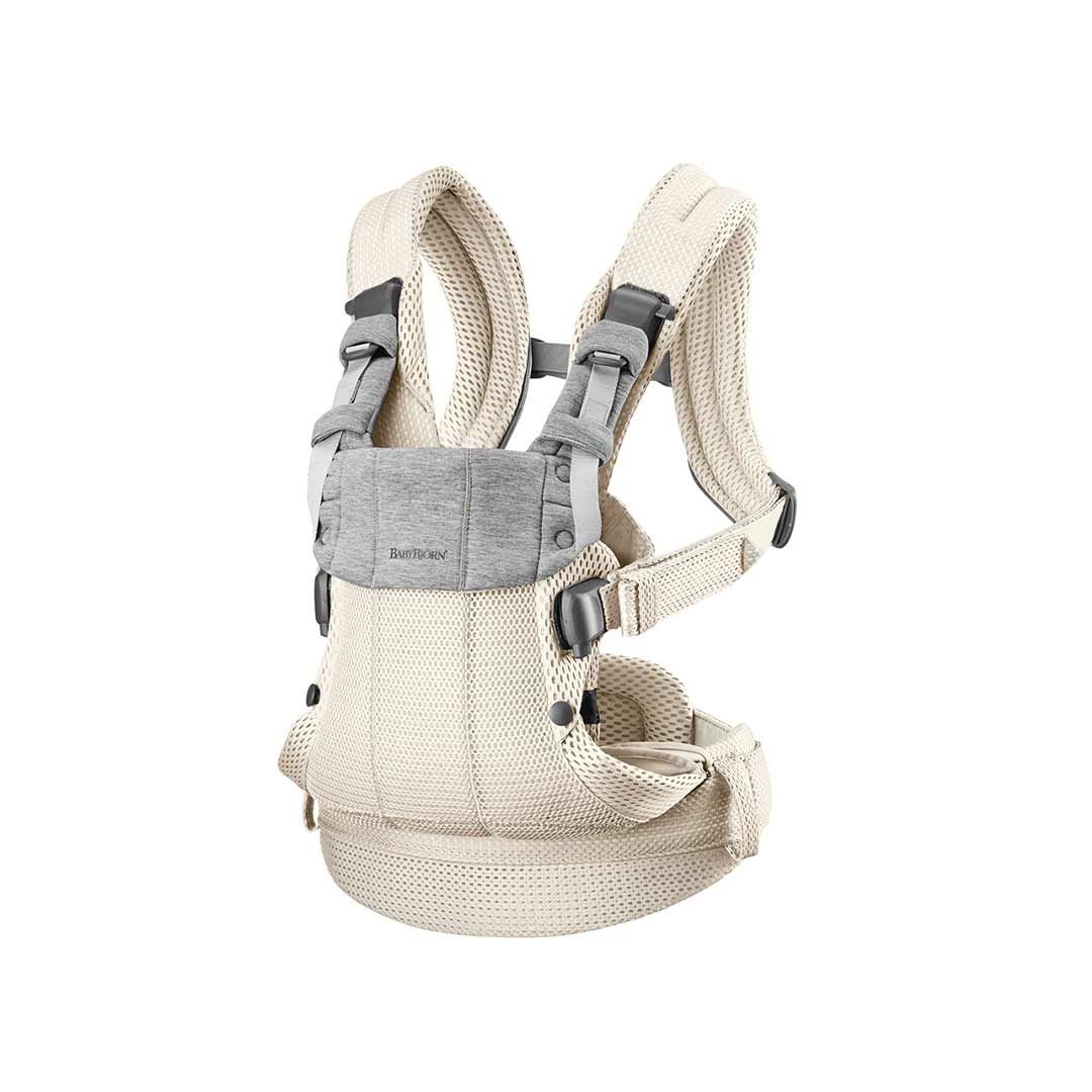 BabyBjörn Harmony 3D Mesh/Jersey Baby Carrier - Cream - Image 5