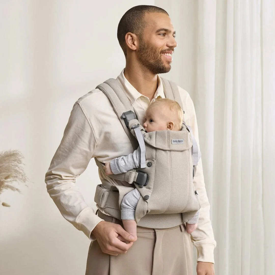 BabyBjorn Harmony Woven Melange - Light Beige - Image 10