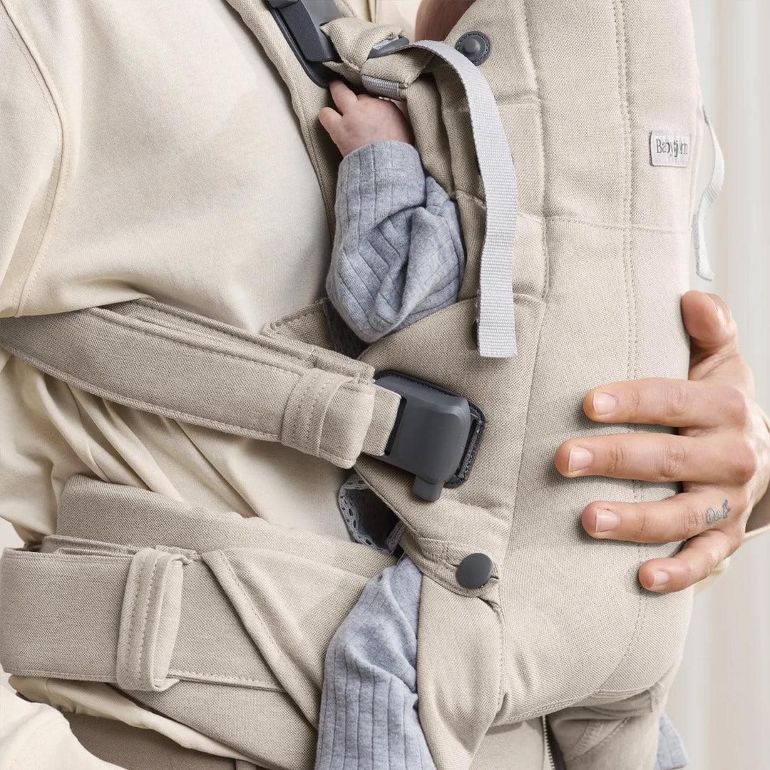 BabyBjorn Harmony Woven Melange - Light Beige - Image 5
