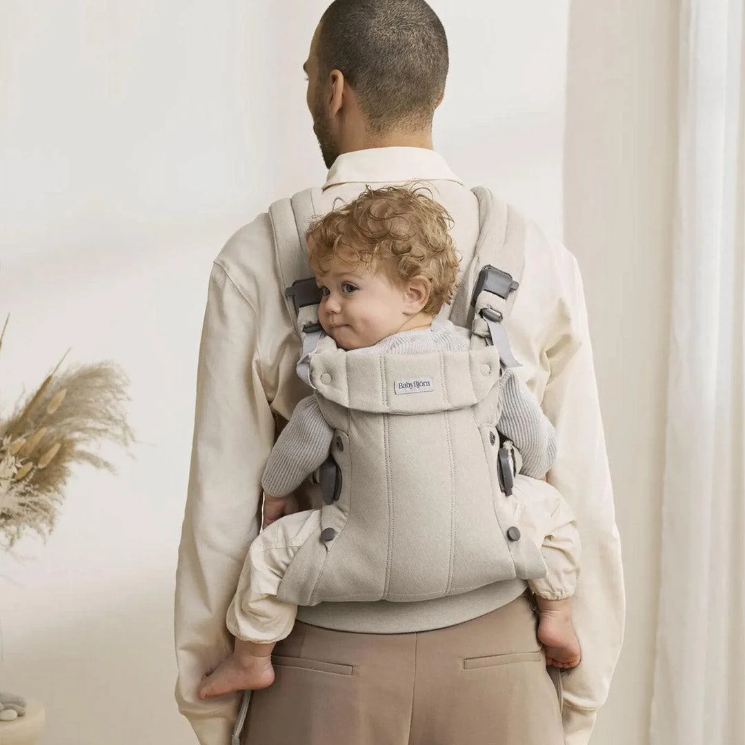 BabyBjorn Harmony Woven Melange - Light Beige - Image 6