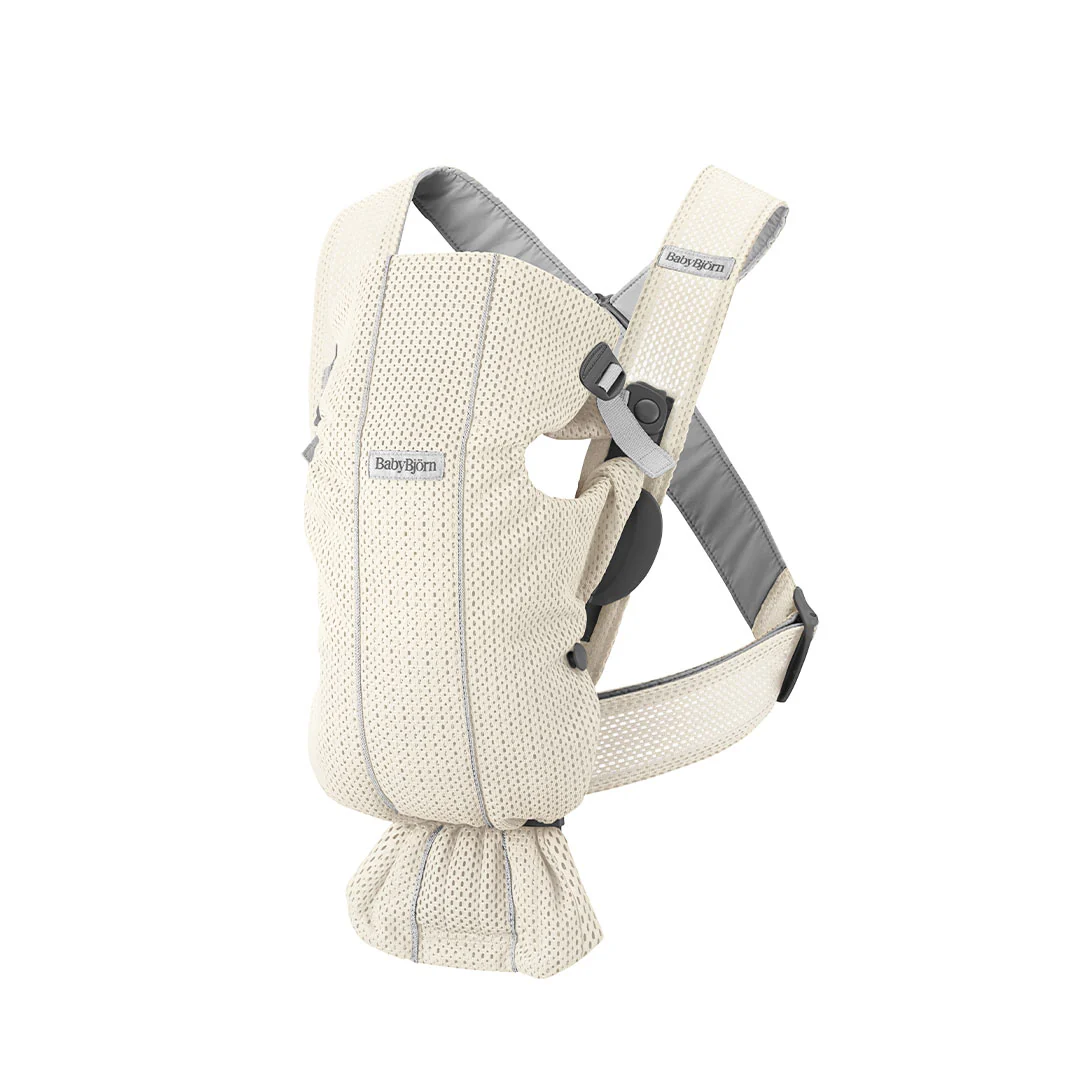 BabyBjörn Mini 3D Mesh Baby Carrier - Cream