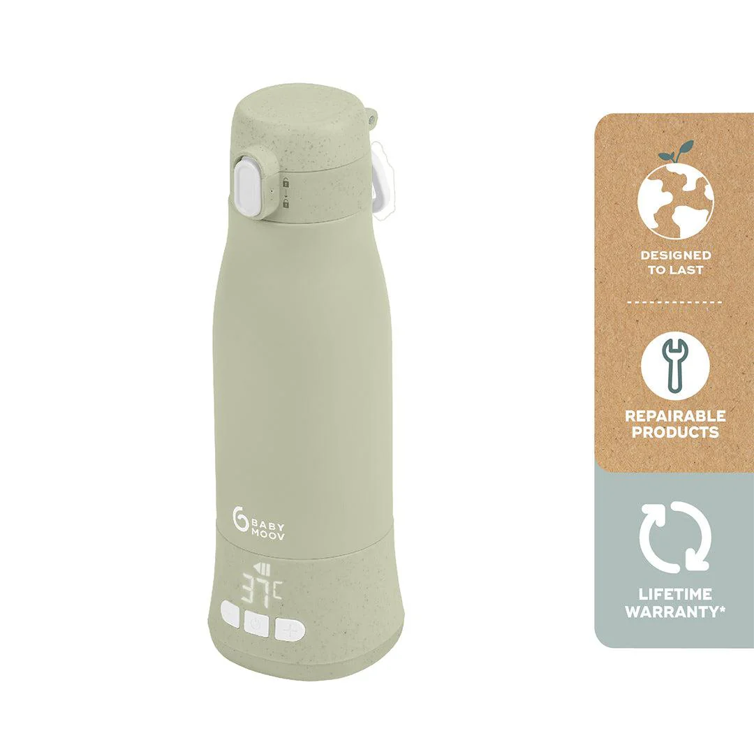 Babymoov Moov + Feed Autonomous Bottle Warmer - Green - Image 10