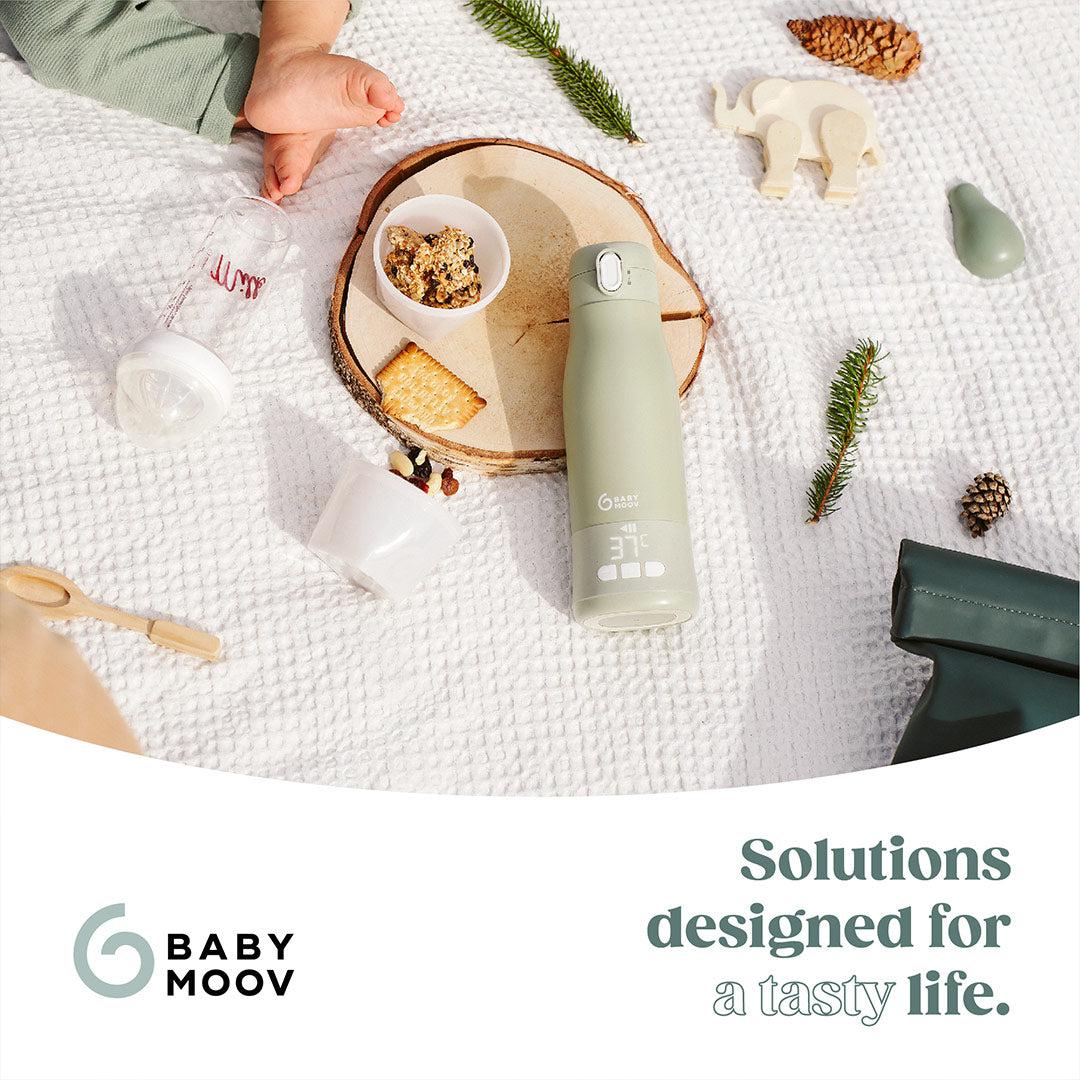 Babymoov Moov + Feed Autonomous Bottle Warmer - Green - Image 2