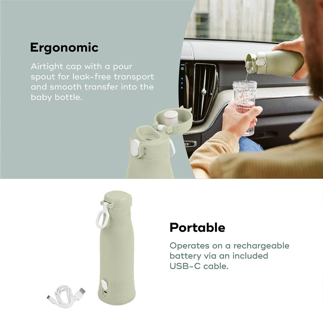 Babymoov Moov + Feed Autonomous Bottle Warmer - Green - Image 6