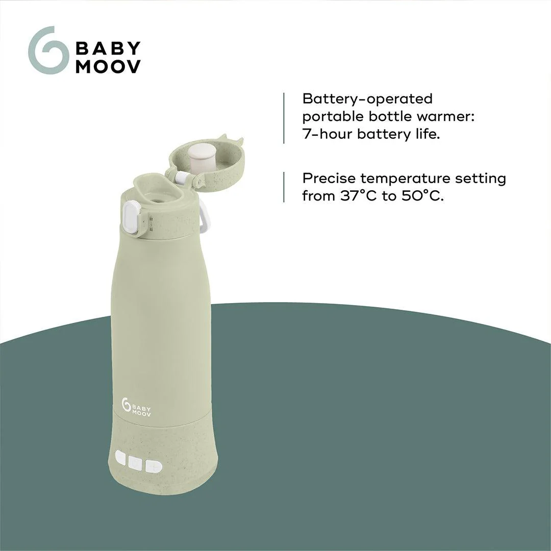 Babymoov Moov + Feed Autonomous Bottle Warmer - Green - Image 8