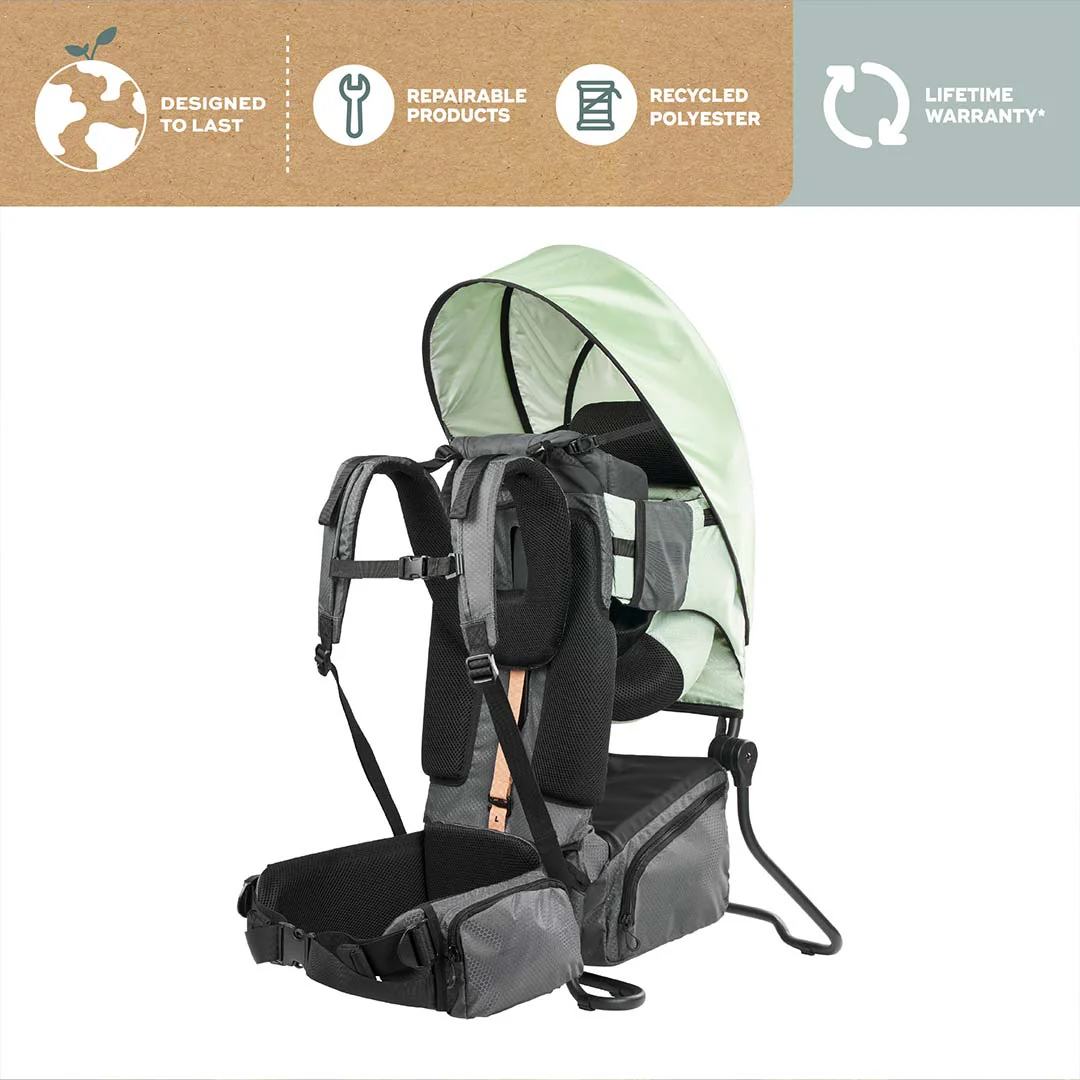 Babymoov Moov & Hike Baby Carrier - Sage Green - Image 11