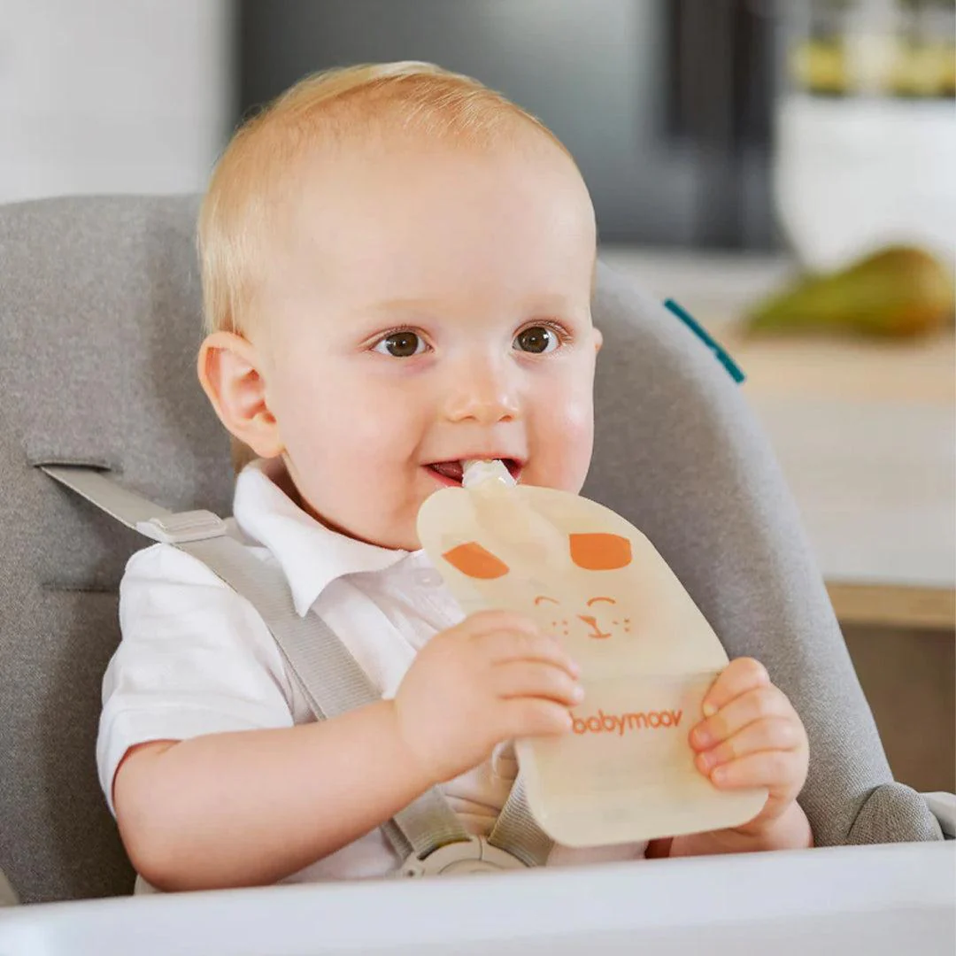 babymoov Reusable Food Pouches - 20 Pack - Image 4