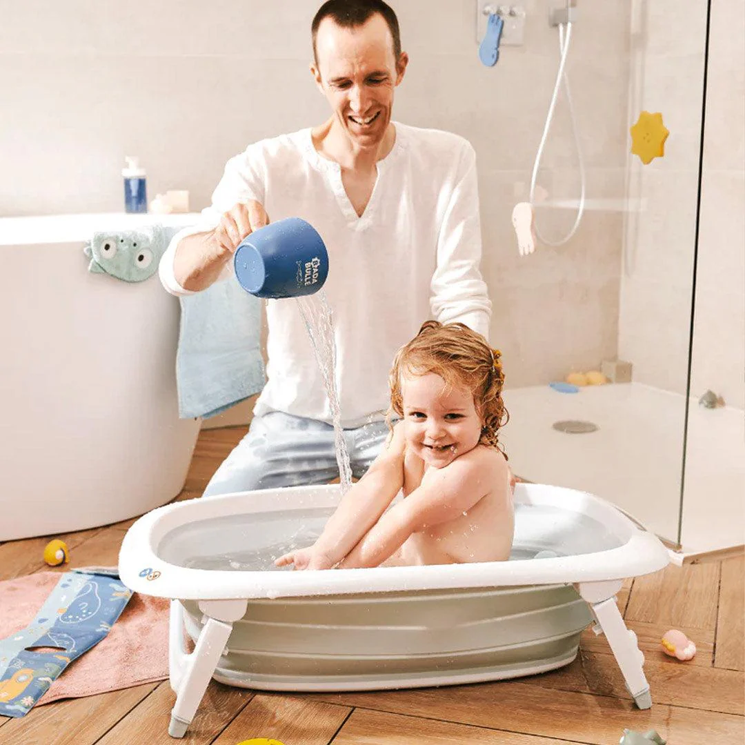 Badabulle Foldable Bath Tub - Blue - Image 2