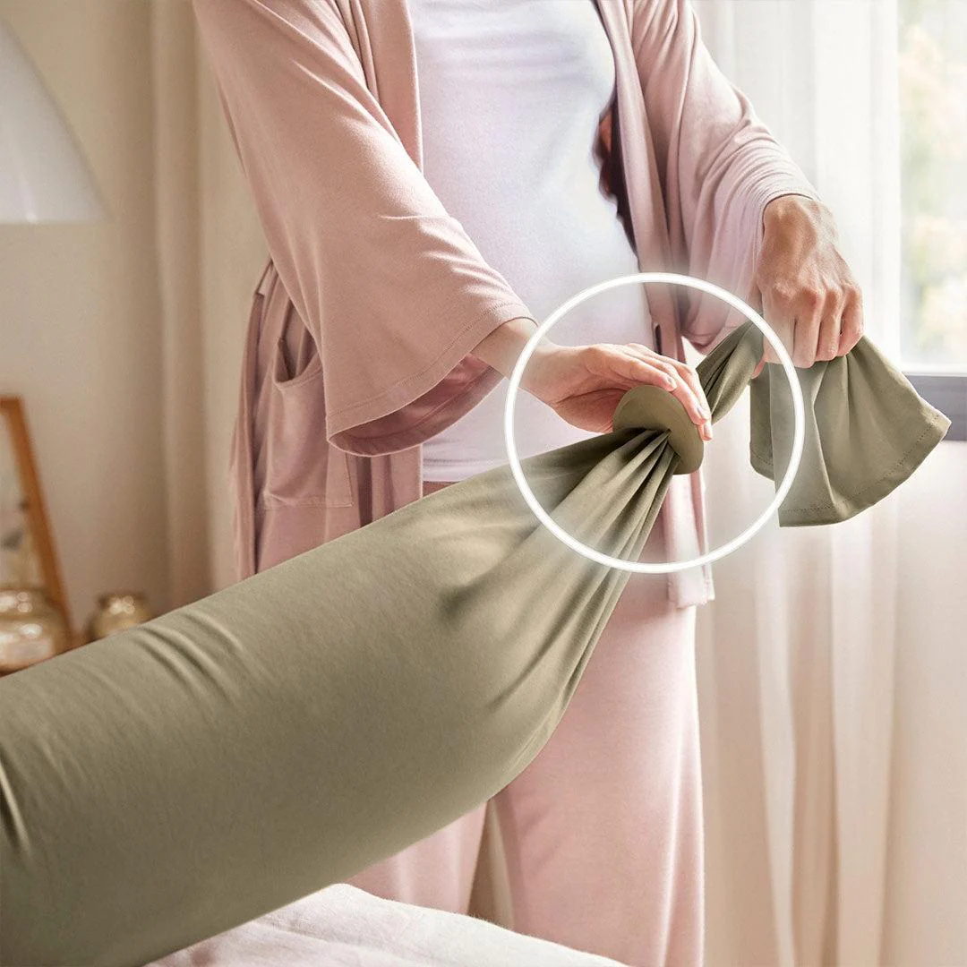 bbhugme Pregnancy Pillow - Dusty Olive - Image 8