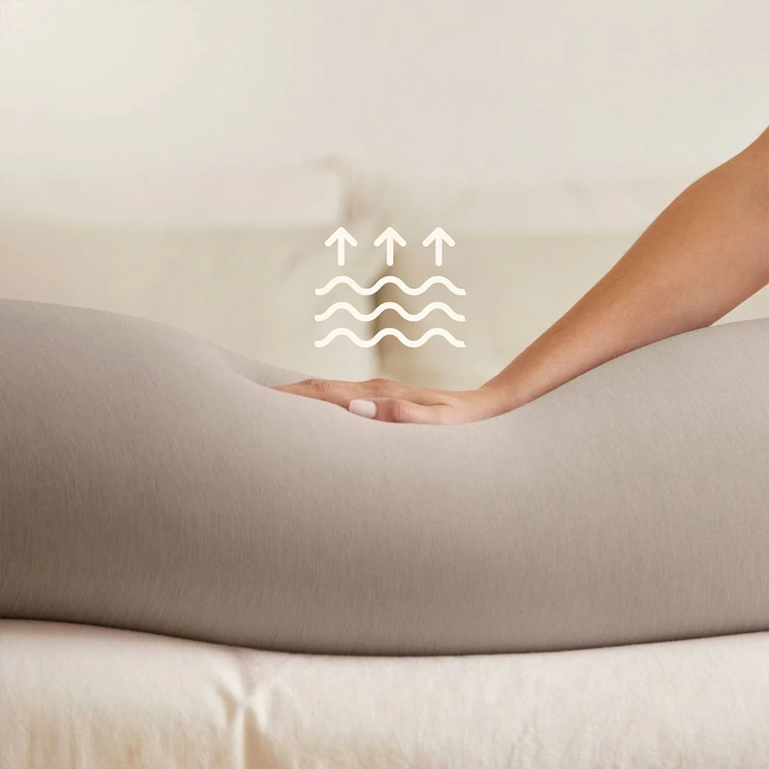 bbhugme Pregnancy Pillow - Seashell Beige/Sand - Image 7