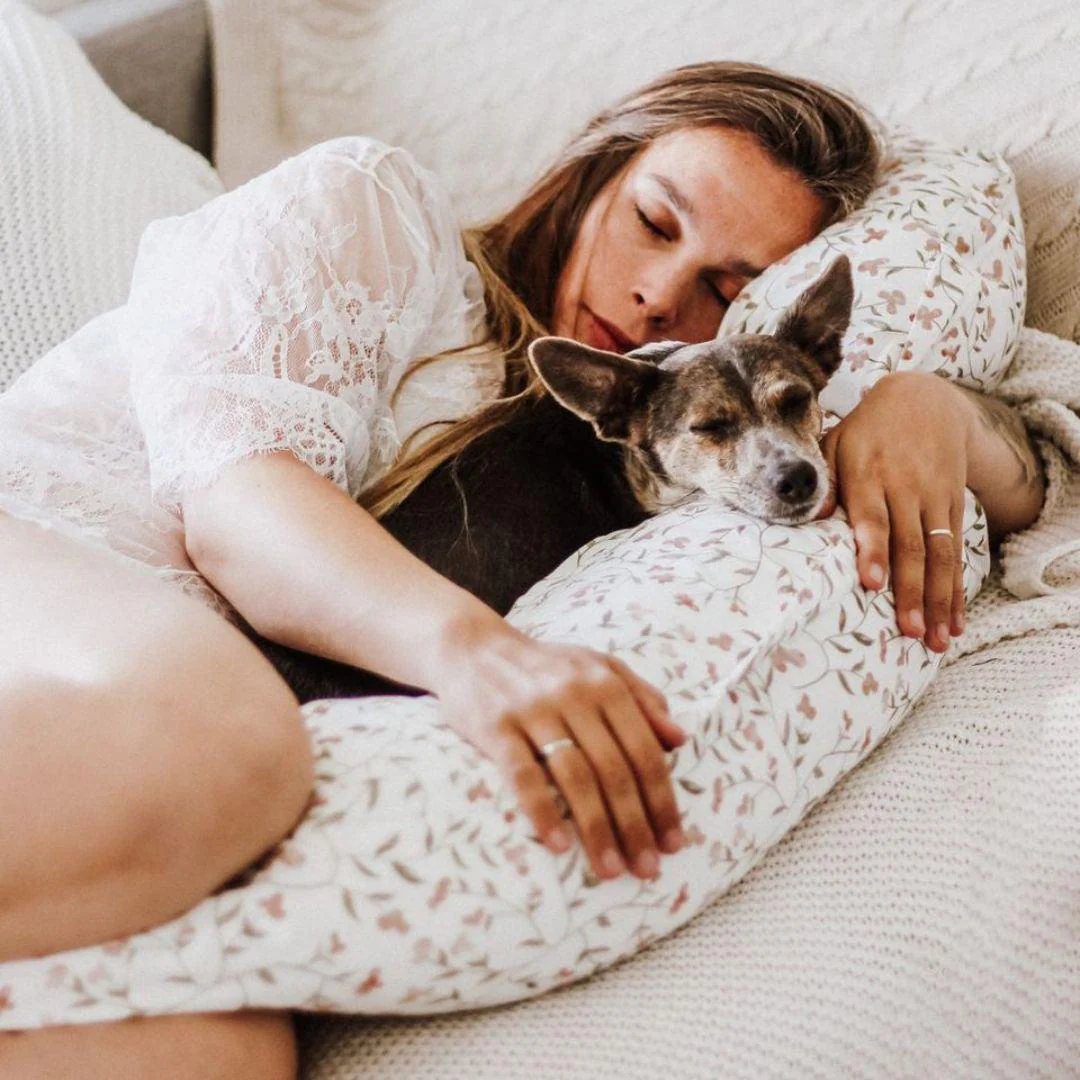 BellaMoon 3-In-1 Pregnancy Pillow - Field of Blossoms - Image 7