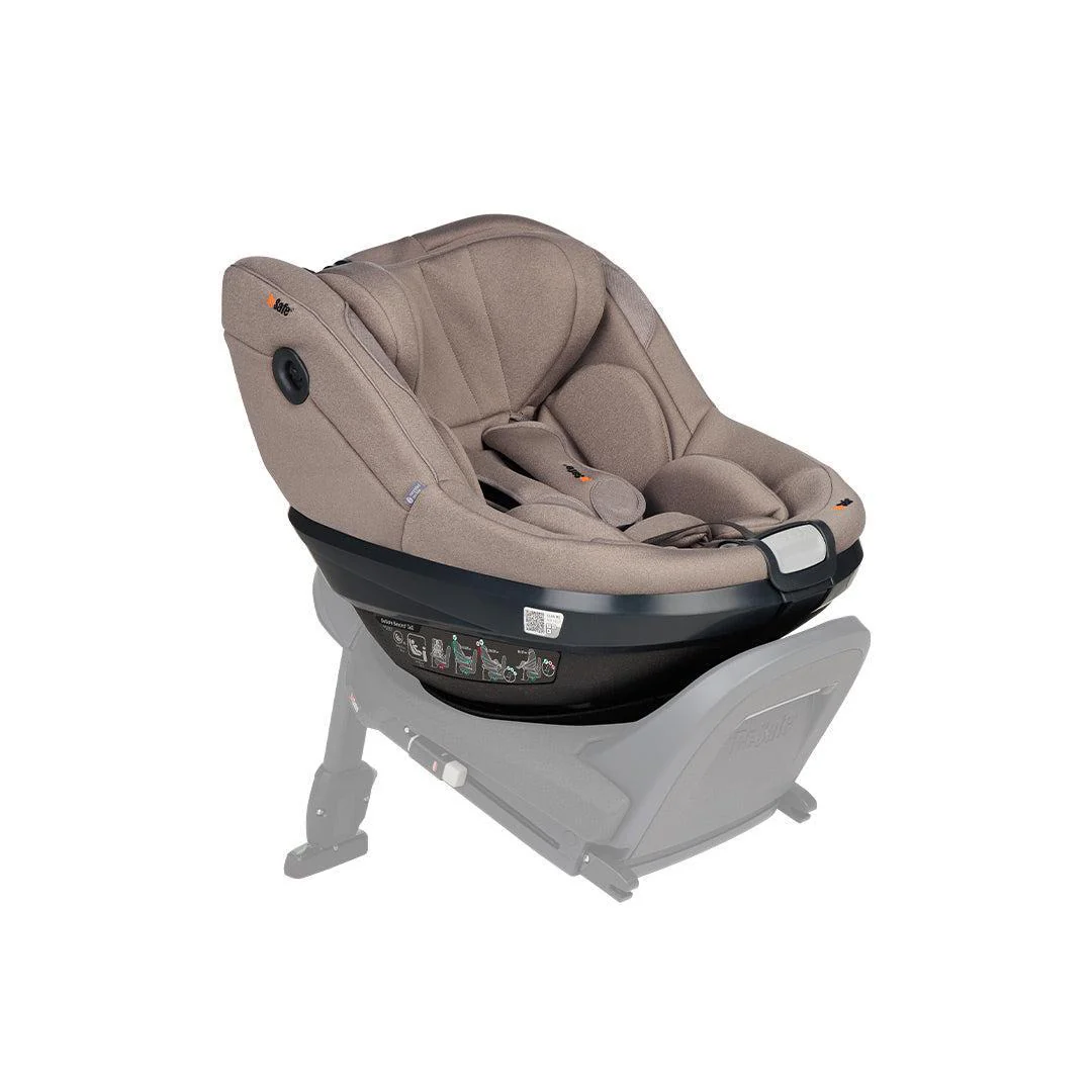BeSafe Beyond 2 360 Car Seat - Dark Sand Softbreeze - Image 3