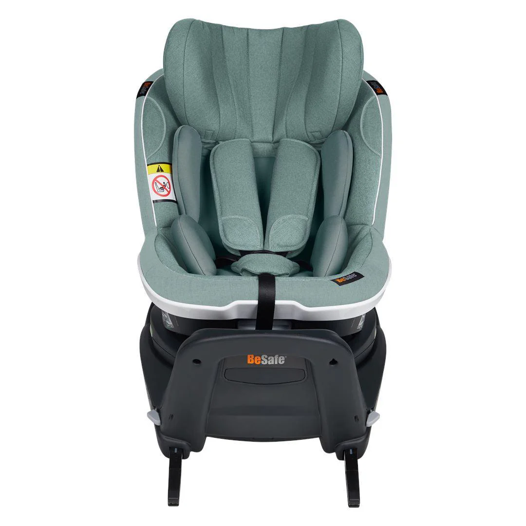BeSafe iZi Twist i-Size Car Seat - Sea Green Melange - Image 3