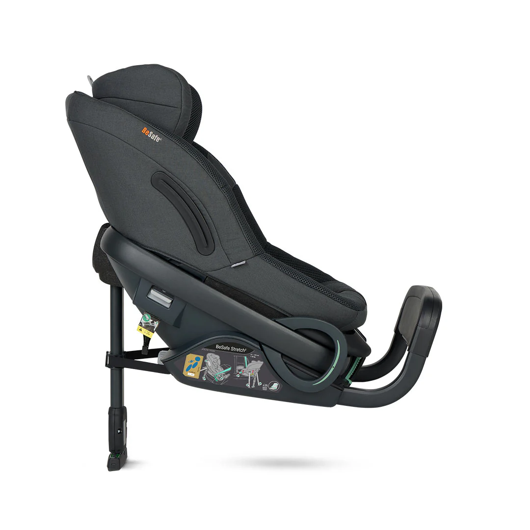 BeSafe Stretch 2 Car Seat - Anthracite Mesh - Image 9