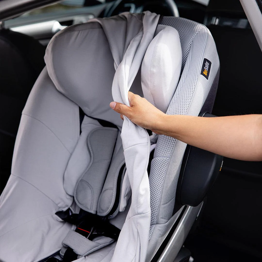 BeSafe Stretch Child Car Seat Cover - Glacier Grey - Image 2